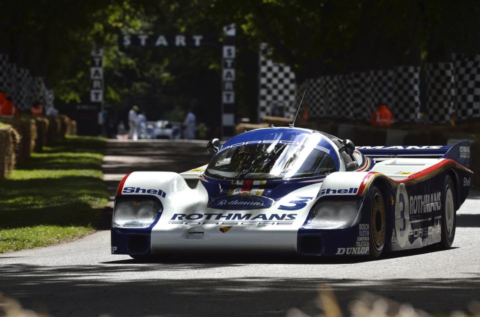  Porsche 956 held the lap record around the Nürburgring when it launched