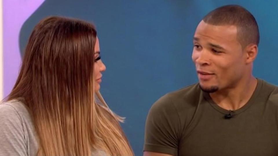  Katie Price flirts with Chris Eubank Jr on Loose Women