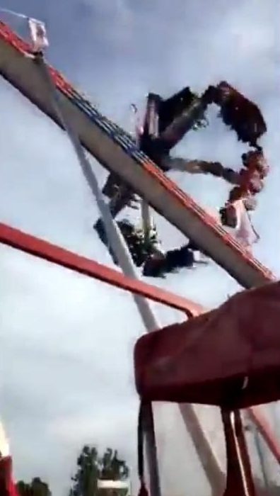  A video of the ride just moments before the tragedy unfolded has been shared on social media