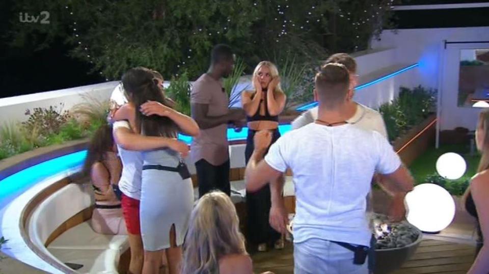  Montana Brown appeared to snub Gabby Allen after being dumped from Love Island