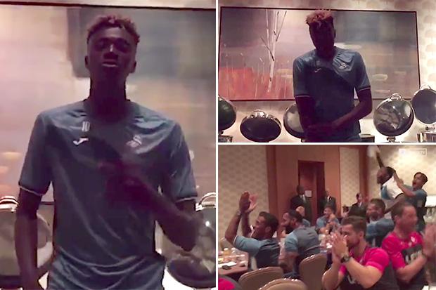 Tammy Abraham was an instant hit with the Swans