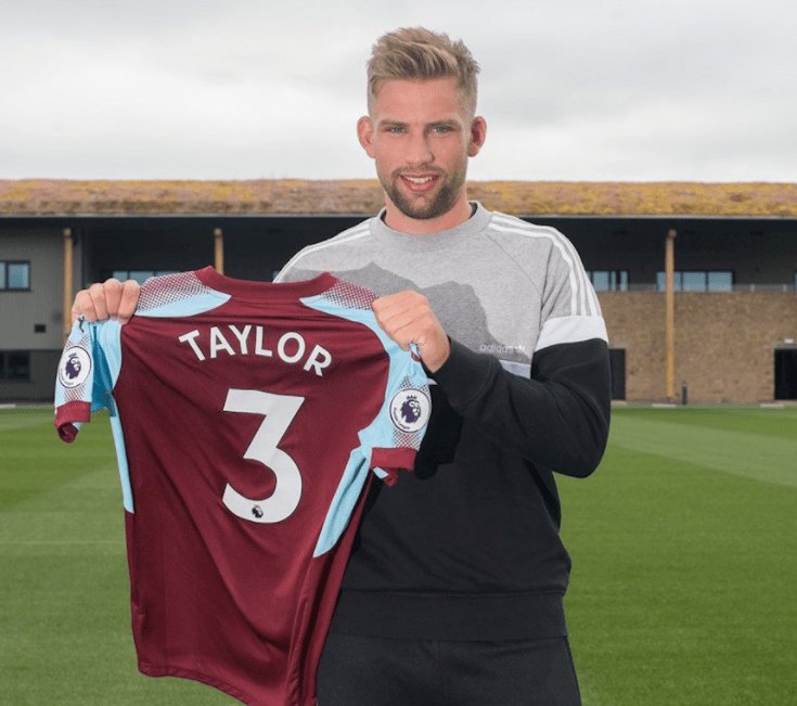  Charlie Taylor has signed for Burnley after his contract expired at Elland Road and he refused a new deal