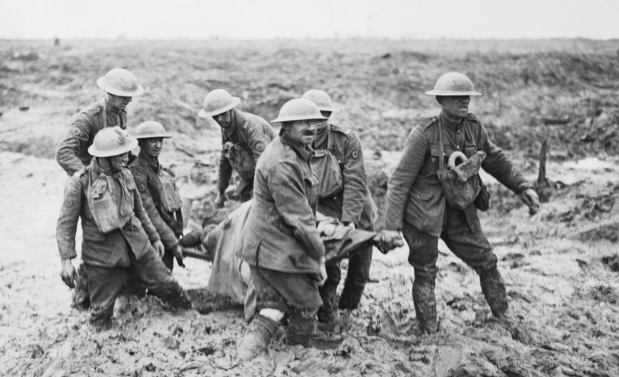  The Battle of Passchendaele led to hundreds of thousands of deaths, mainly of British and German forces