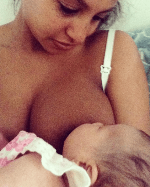  She has invited the public in to her breastfeeding journey from day 1