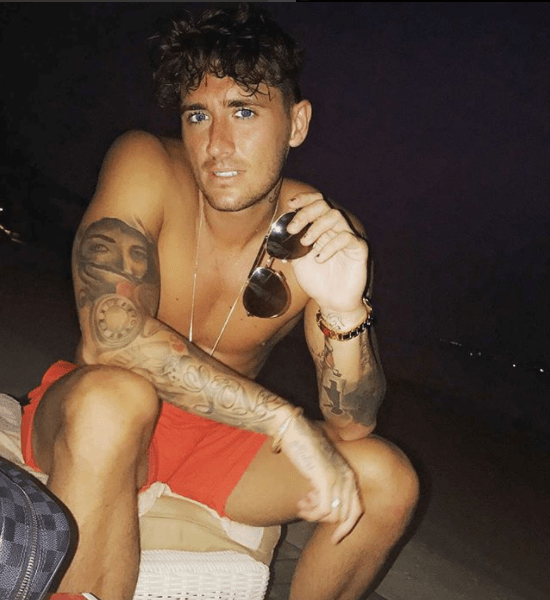  Stephen Bear's family were said to be 'pleased' that he'd split from Charlotte Crosby