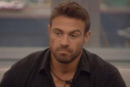  Chad looked disappointed to be up for eviction for a second time