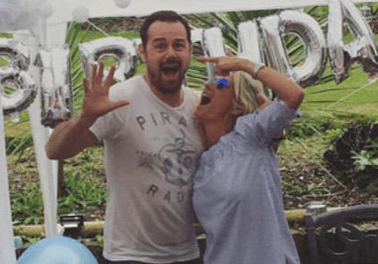  Danny Dyer and Joanne Mas came together to celebrate daughter Dani's 21st birthday