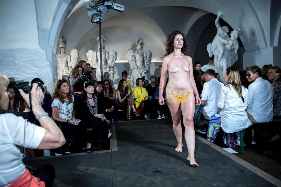  Models walked the runway nude at Copenhagen Fashion Week