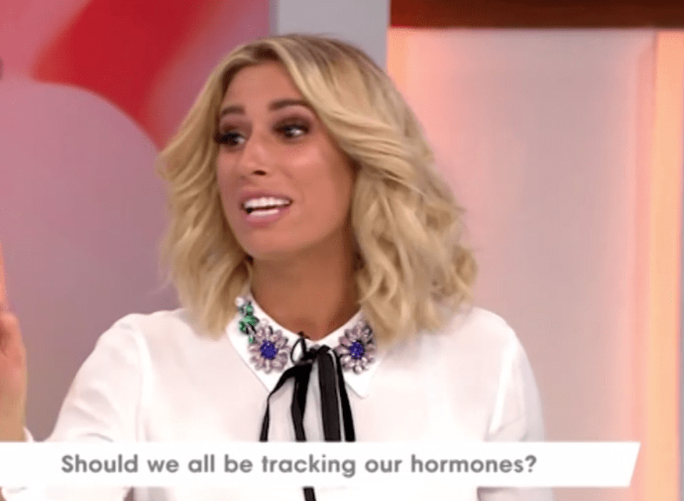  Stacey Solomon has confessed boyfriend Joe Swash doesn't come to visit her when she's on her period