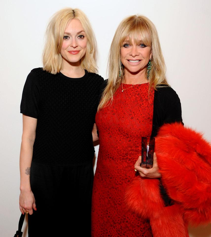  Fearne with her mother-in-law Jo Wood