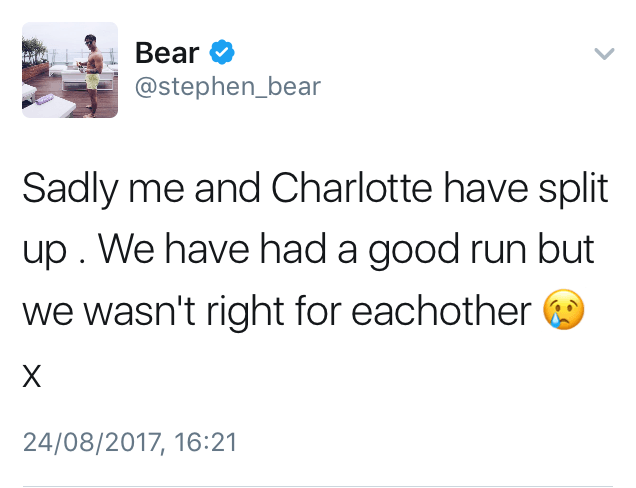  Stephen tweeted this from his holiday