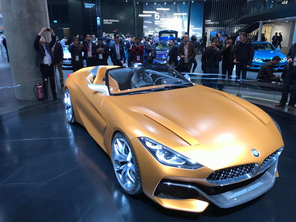  BMW Z4 concept previews the model you'll be able to buy in 2018