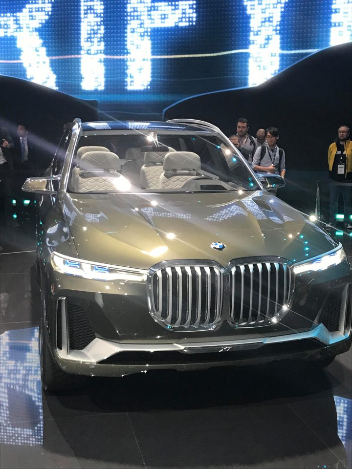  BMW X7 Concept will sit at the top of the range of SUVs