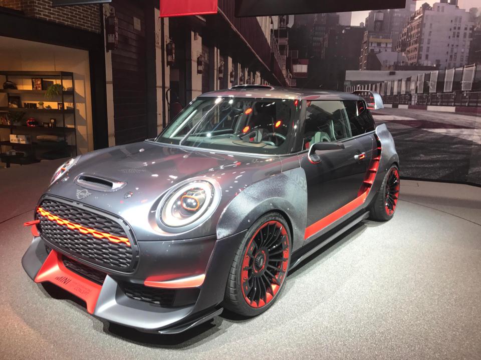  Beefed up bodykit make John Cooper Works Mini stand out