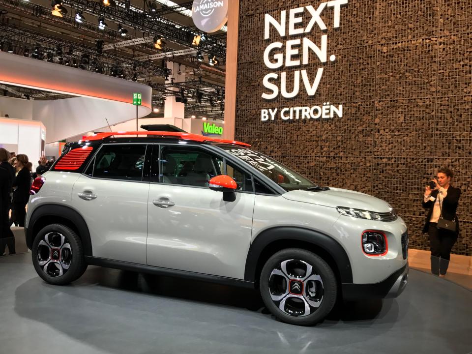  Mainstream models you can buy were also on show - like this Citroen C3 Aircross