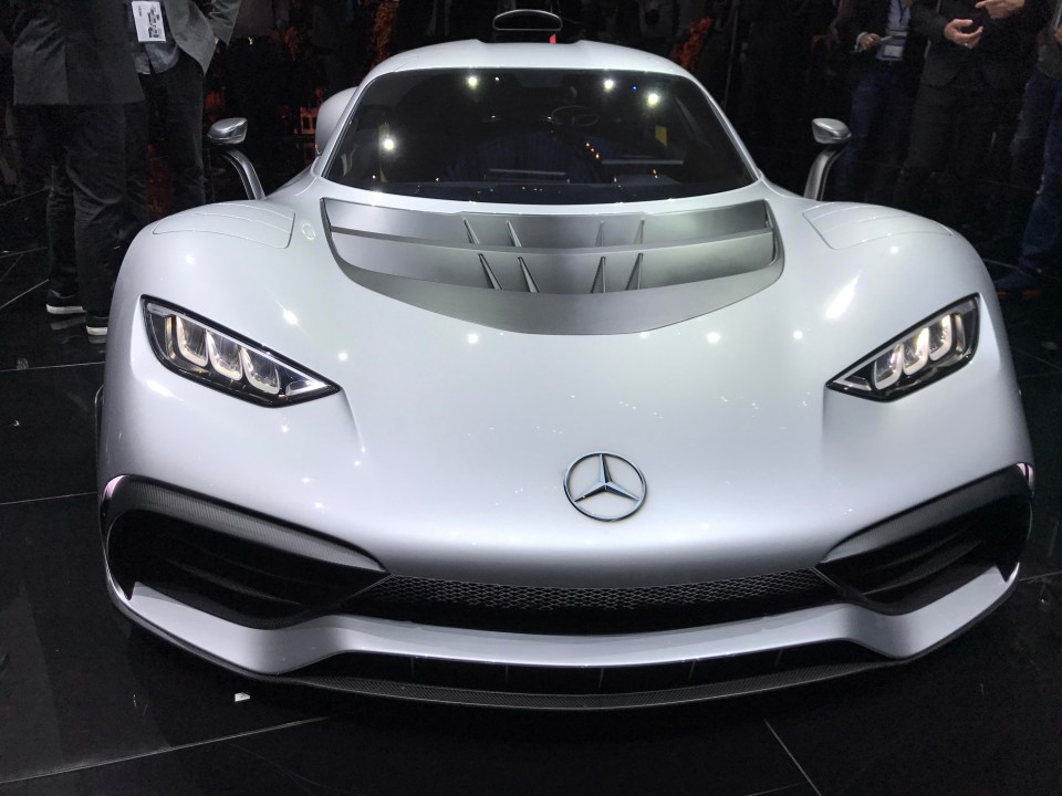 £2million Mercedes Project One hypercar was star of the show