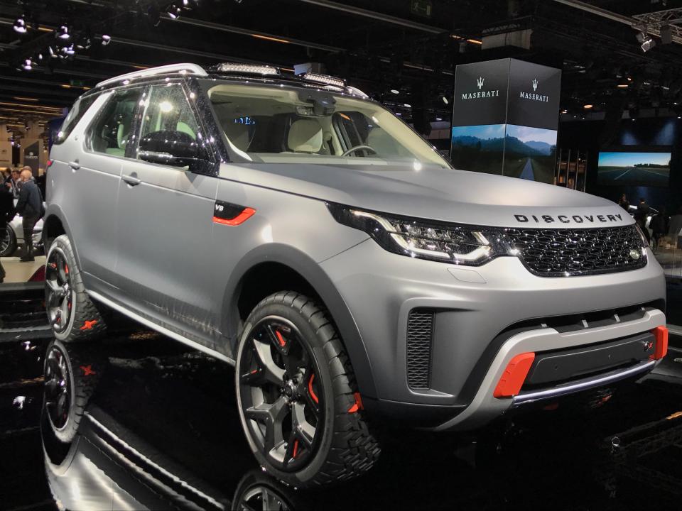  The Land Rover Discovery SVX is the most extreme model from the British maker