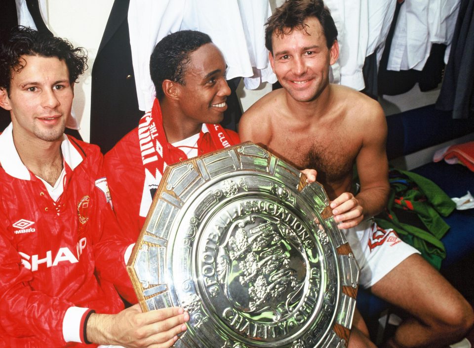  Paul Ince shared the Utd dressing room with many greats, such as Ryan Giggs and Bryan Robson, but gradually came to think of himself as the Guv'nor