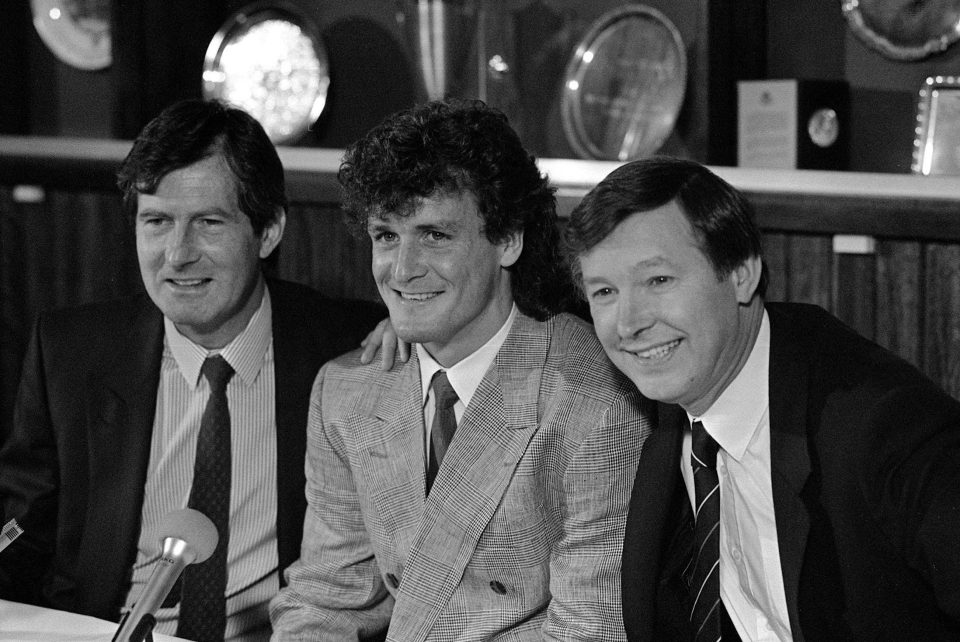  Alex Ferguson was regularly backed in the transfer market by Martin Edwards and Co, such as when Wales striker Mark Hughes returned from Barcelona