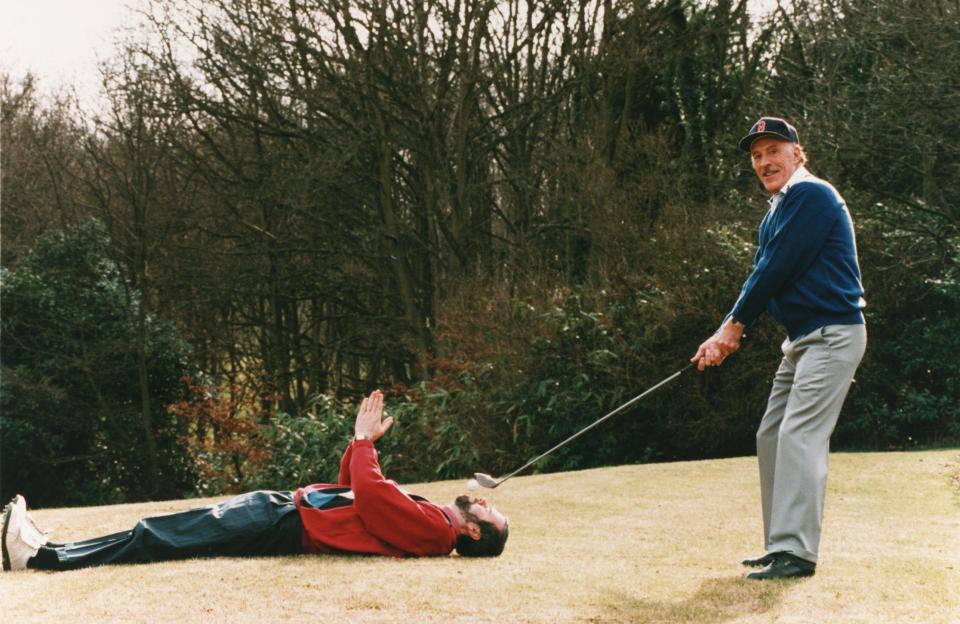  He tried to get out on the course as often as he could