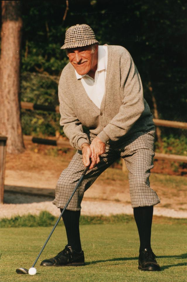  He was a huge fan of golf