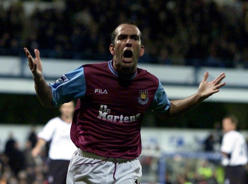 Defoe began playing with Di Canio during his early days at West Ham