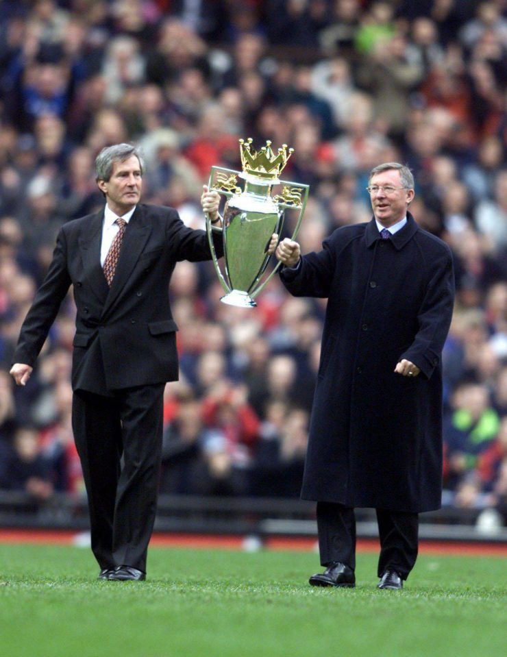  Then-chairman Martin Edwards oversaw the greatest era in the history of Utd, with Alex Ferguson as manager