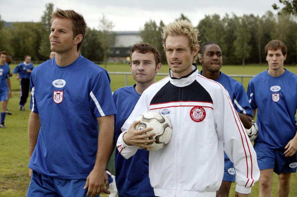  Conrad also managed to squeeze in some football around all the affairs