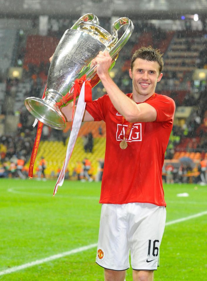  Michael Carrick is sole survivor from Manchester United's 2008 triumph