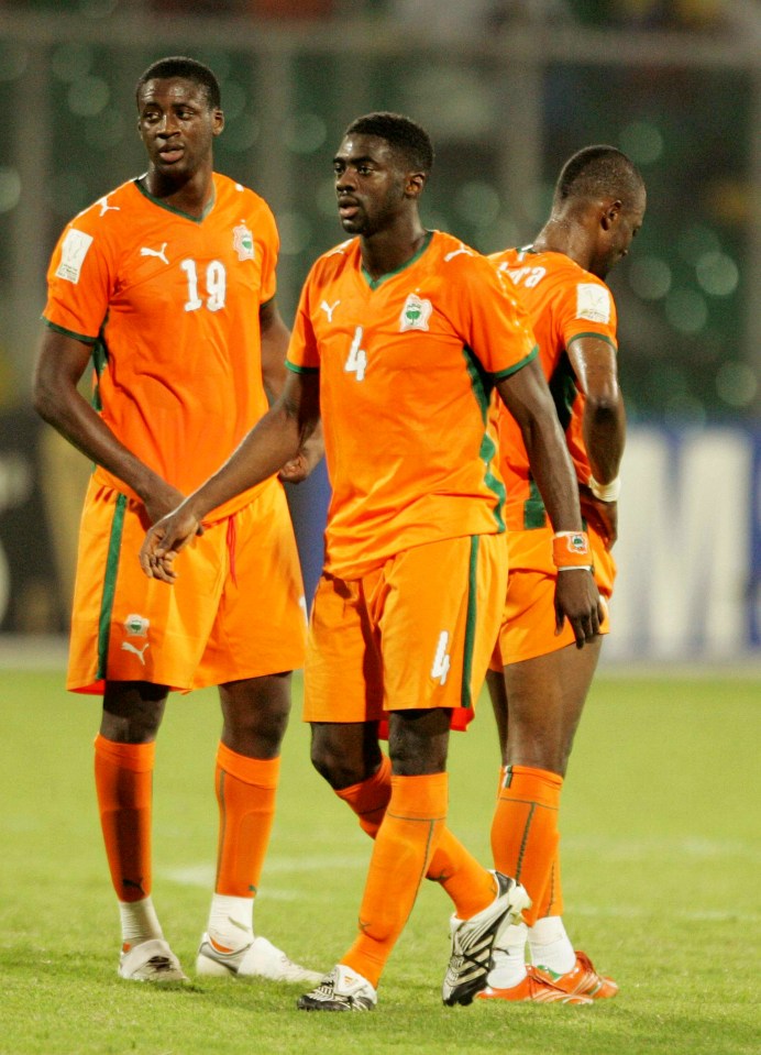 The 36-year-old is the second-most capped player of all time for the Ivory Coast national side