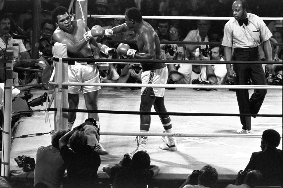  Larry Holmes cried in the ring after beating Muhammad Ali as he adored the man dubbed The Greatest