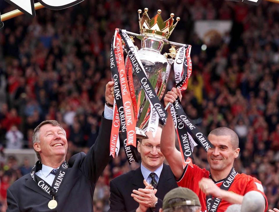  Keane won seven Premier League titles under Ferguson