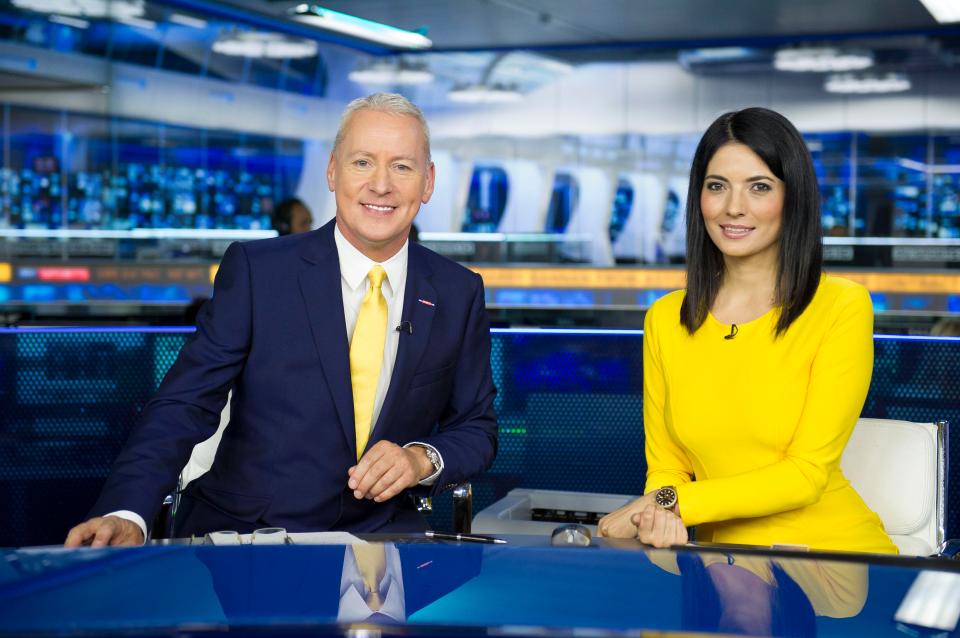  Jim White (left) will be taking to our screens again for transfer deadline day