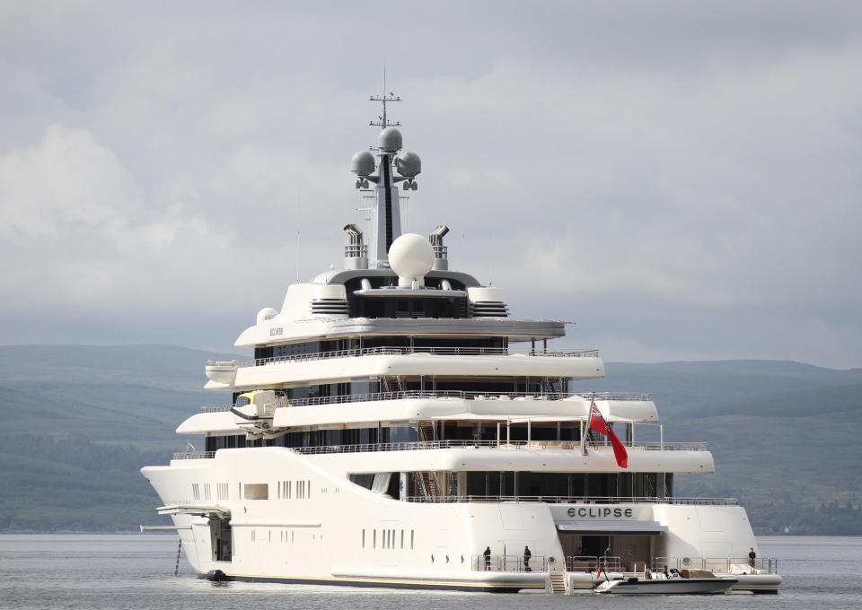  Abramovich is also the proud owner of the world's second largest private yacht Eclipse