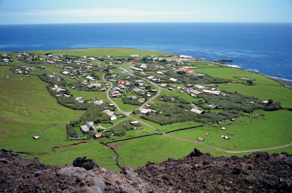 Tristan da Cunha is a remote group of volcanic islands in the south Atlantic Ocean that is only accessible by a six-day boat trip from South Africa