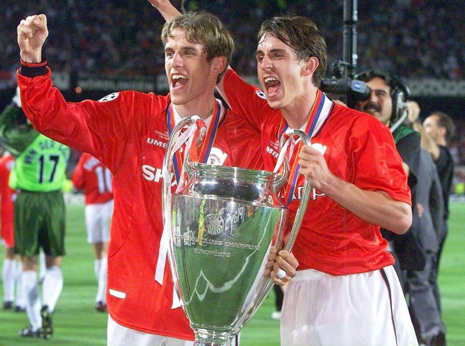  Gary and Phil Neville are two of the most famous brothers ever in UK football