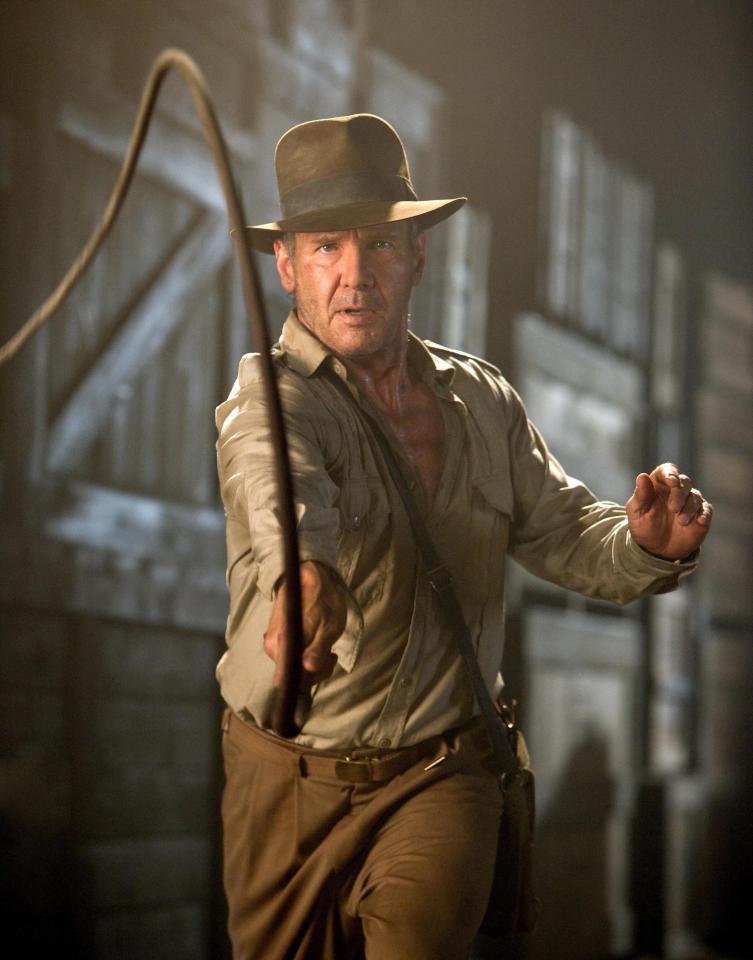  Harrison Ford played the adventurer Indiana Jones