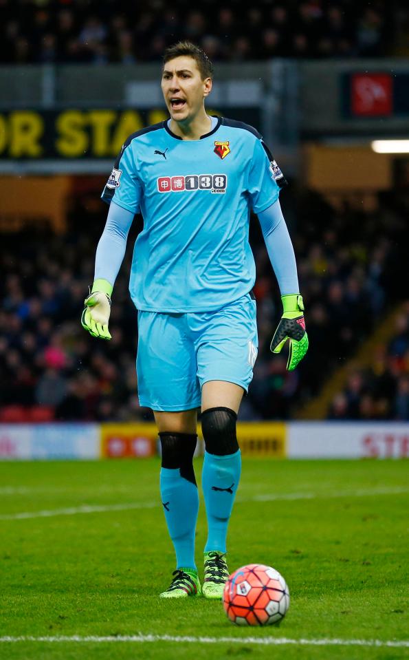  The former Manchester City keeper appears destined to leave Watford