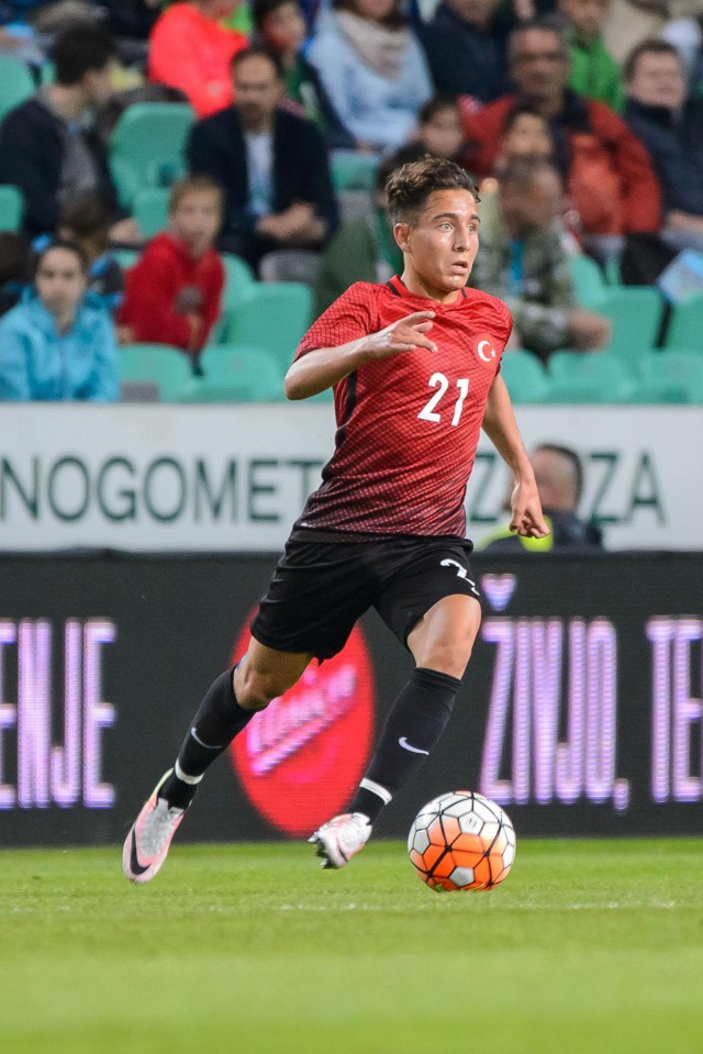 Emre Mor chose to play for Turkey after representing Denmark at youth level