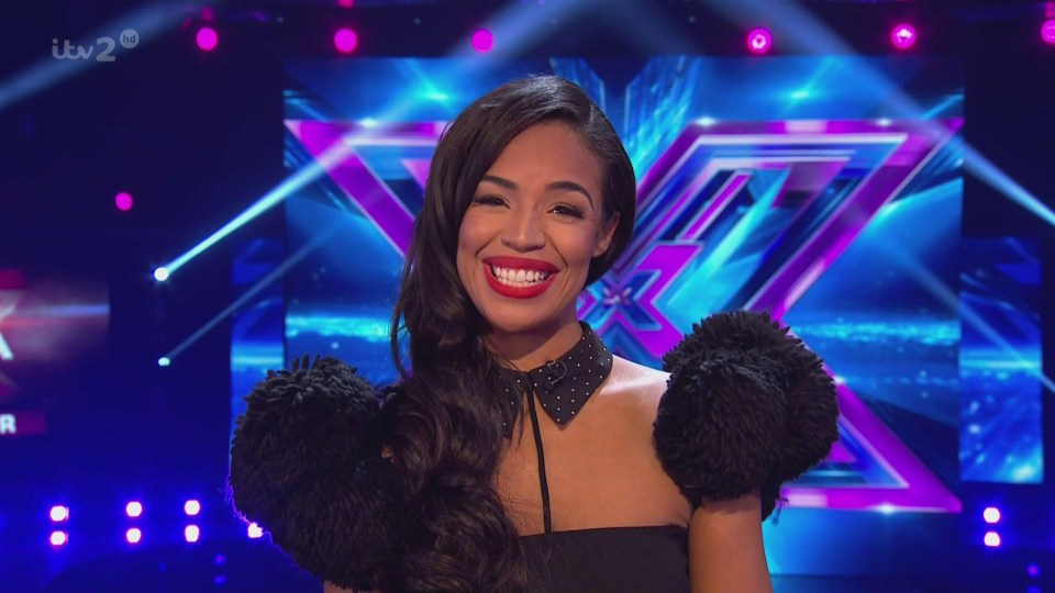 Sarah-Jane hosted The Xtra Factor in 2014