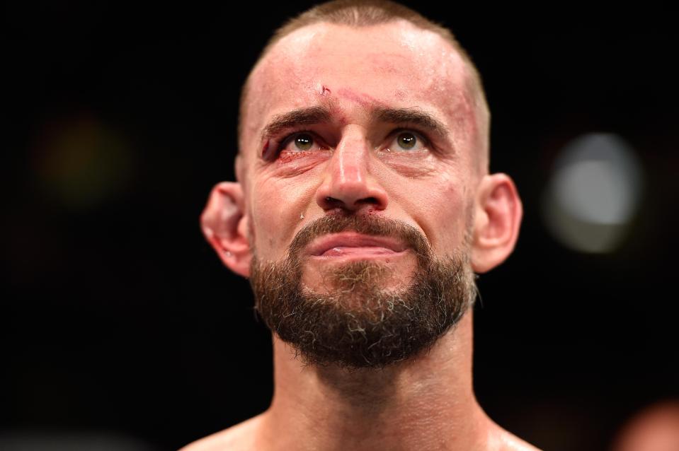  CM Punk lost his debut fight in UFC inside the first round