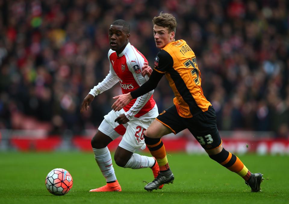  Joel Campbell has been on the books of Arsenal since 2011