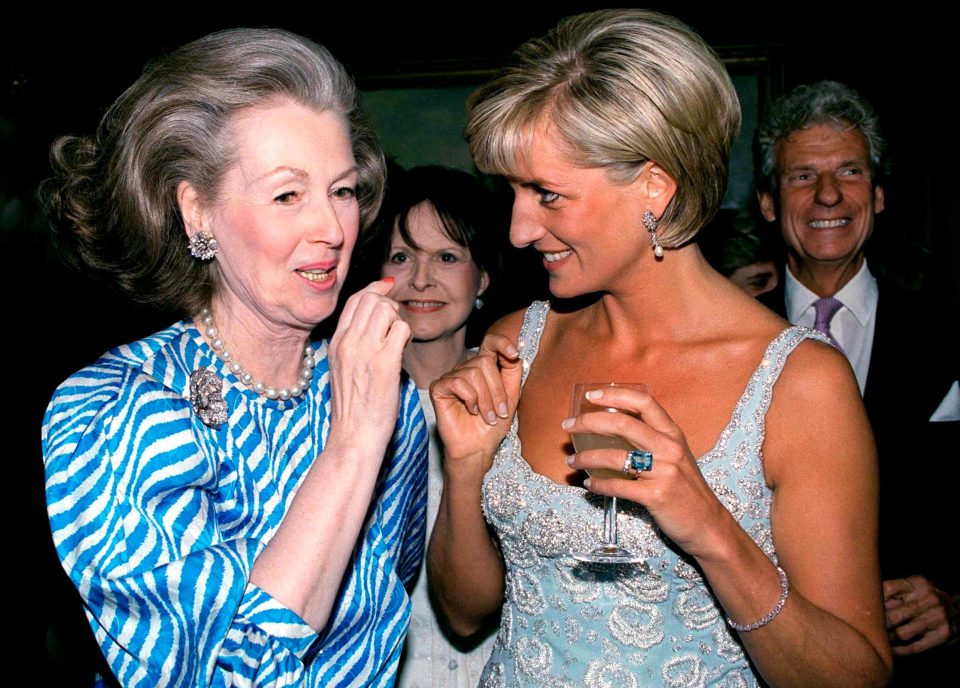  The Channel 4 documentary was about the turbulent relation between Princess Diana and her step-mother Countess Raine Spencer