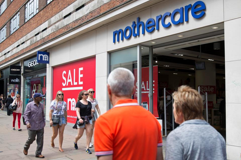  After Steph called head office, staff at Mothercare gathered up all the remaining pairs of the Jools Oliver Little Bird pumps and sent them to Steph