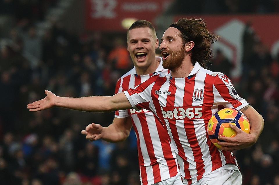  Stoke have rejected a bid from Swansea for star midfielder Joe Allen