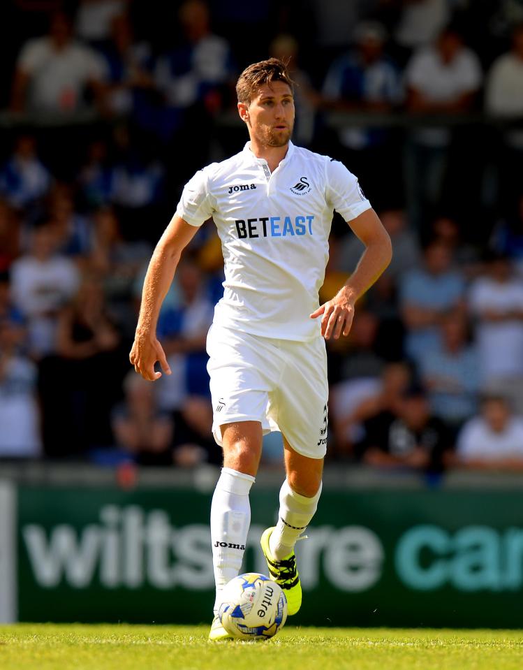  Federico Fernandez has also helped stabilise Swansea's defence but has flown back to Argentina