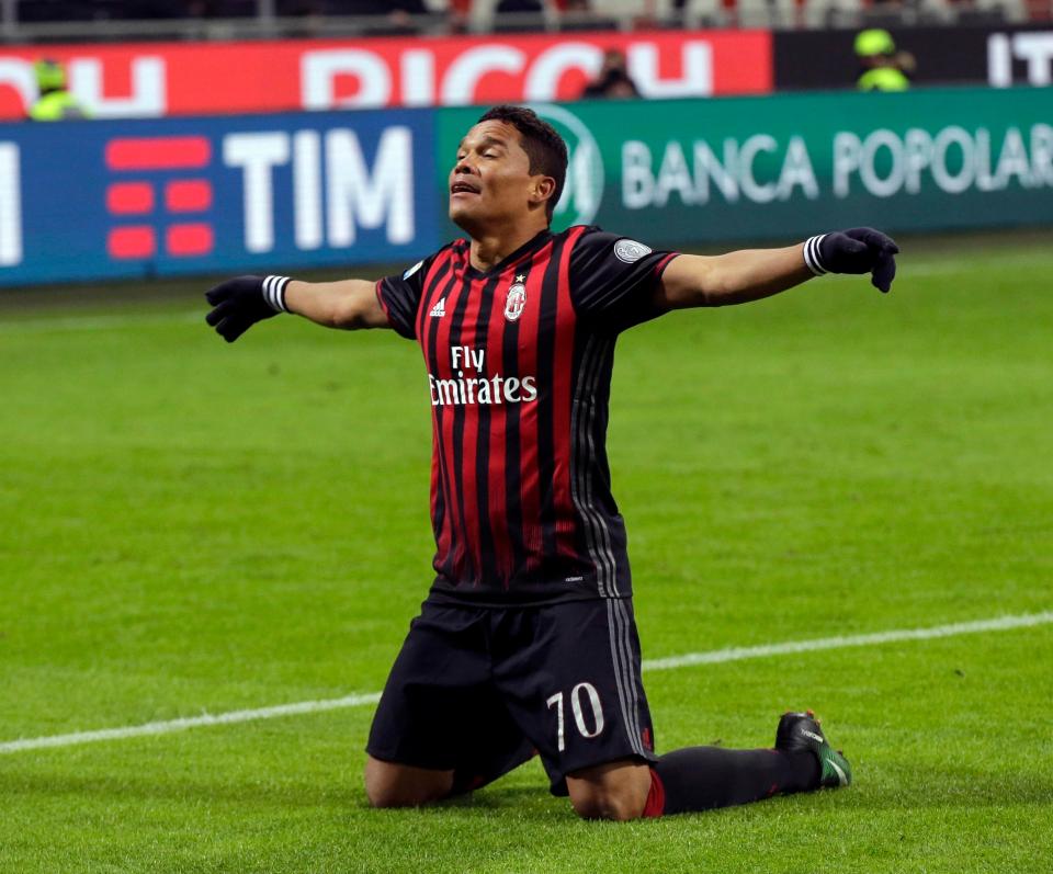  Bacca became surplus to requirements following the Chinese takeover