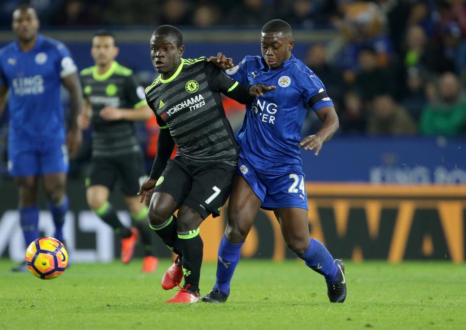  Milan are also said to be looking at Leicester's Nampalys Mendy