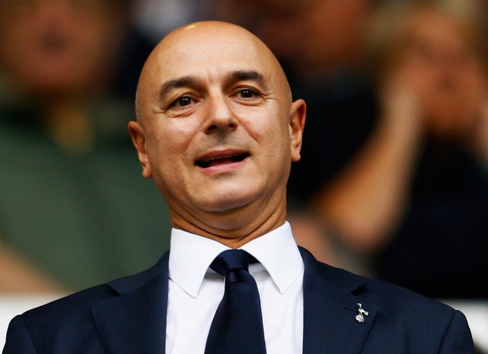  Spurs supremo Daniel Levy has kept a rigid policy despite rivals splashing out