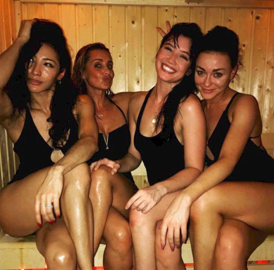  Daisy Lowe, Louise Redknapp and Strictly pals posted this sexy sauna pic on social media